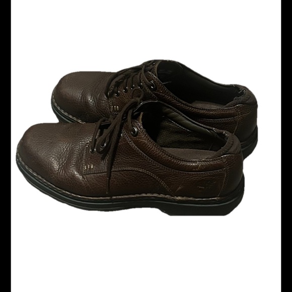 Timberland Dark Brown Leather Oxfords - Picture 1 of 7